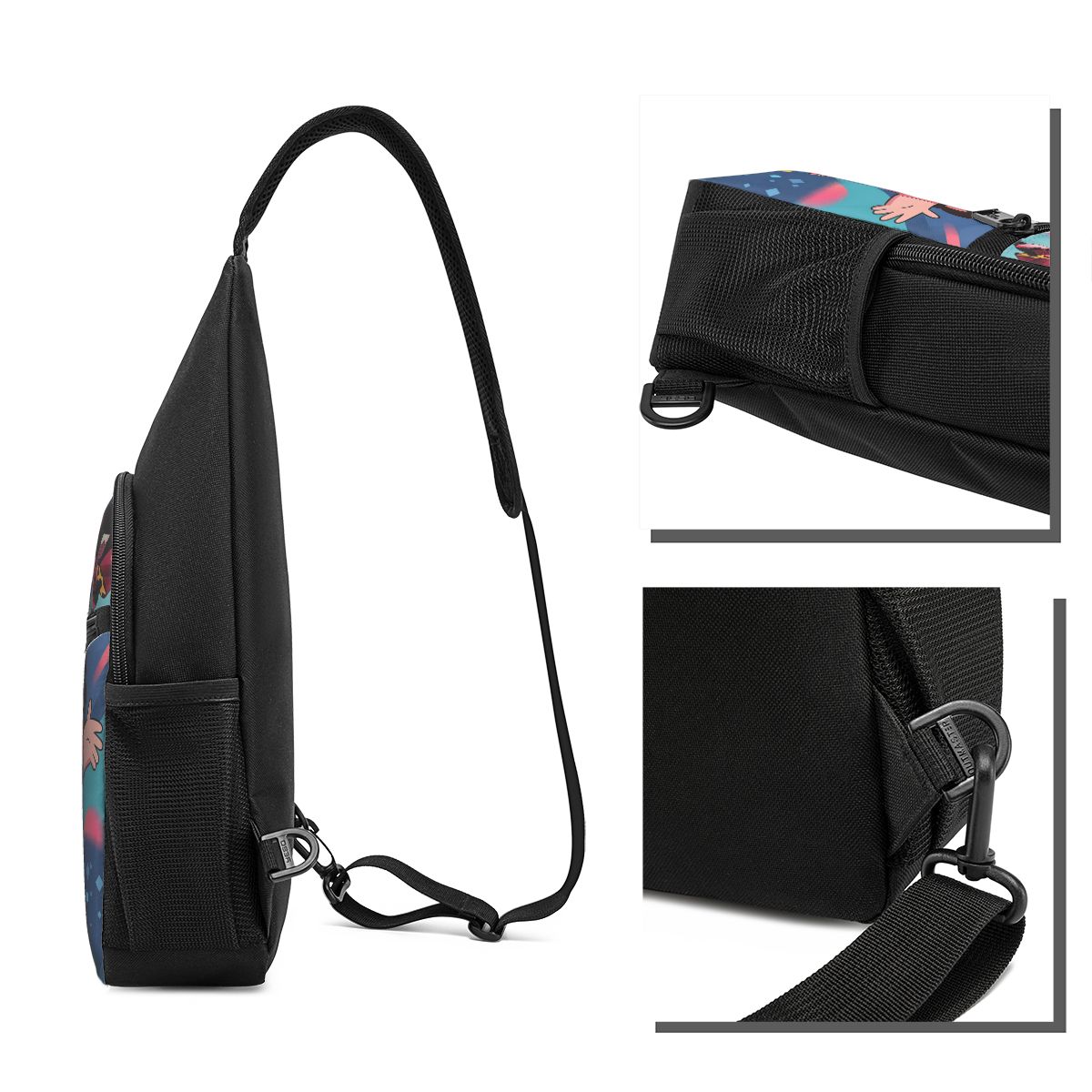 กระเป๋าคาดหน้าอกสตีเว่น ยูนิเว - Sling Backpack Shoulder บทวิจารณ์และราคา