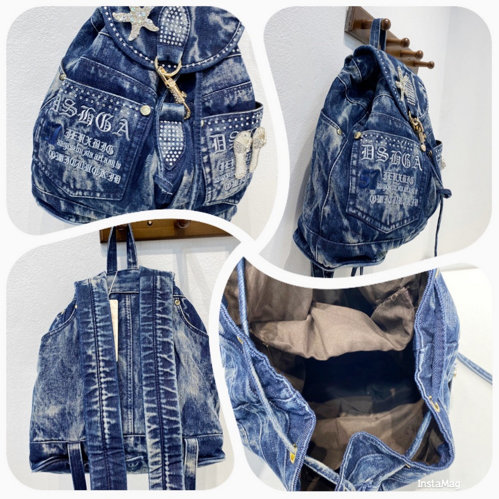 IPinee Luxury Denim กระเป๋าเป้ - Travel Backpack Anti Theft บทวิจารณ์และราคา