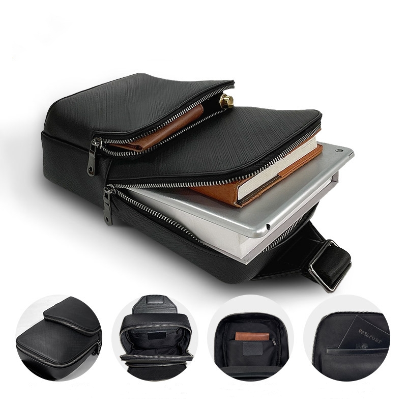 กระเป๋าสะพายของผู้ชายสีดำดีไซน - Leather Backpack Vintage บทวิจารณ์และราคา