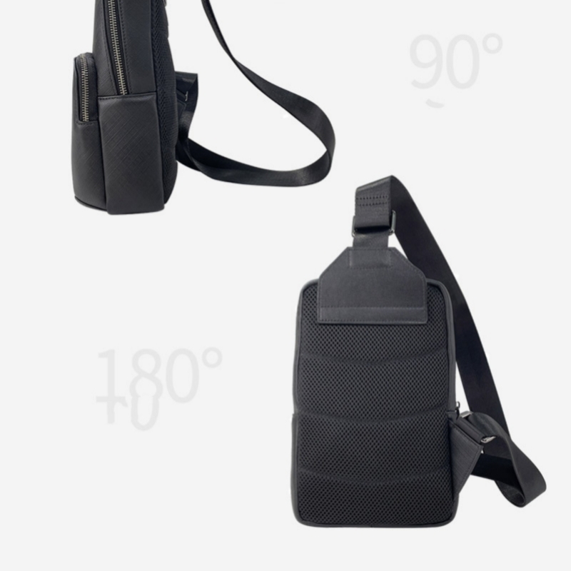 กระเป๋าสะพายของผู้ชายสีดำดีไซน - Leather Backpack Vintage บทวิจารณ์และราคา