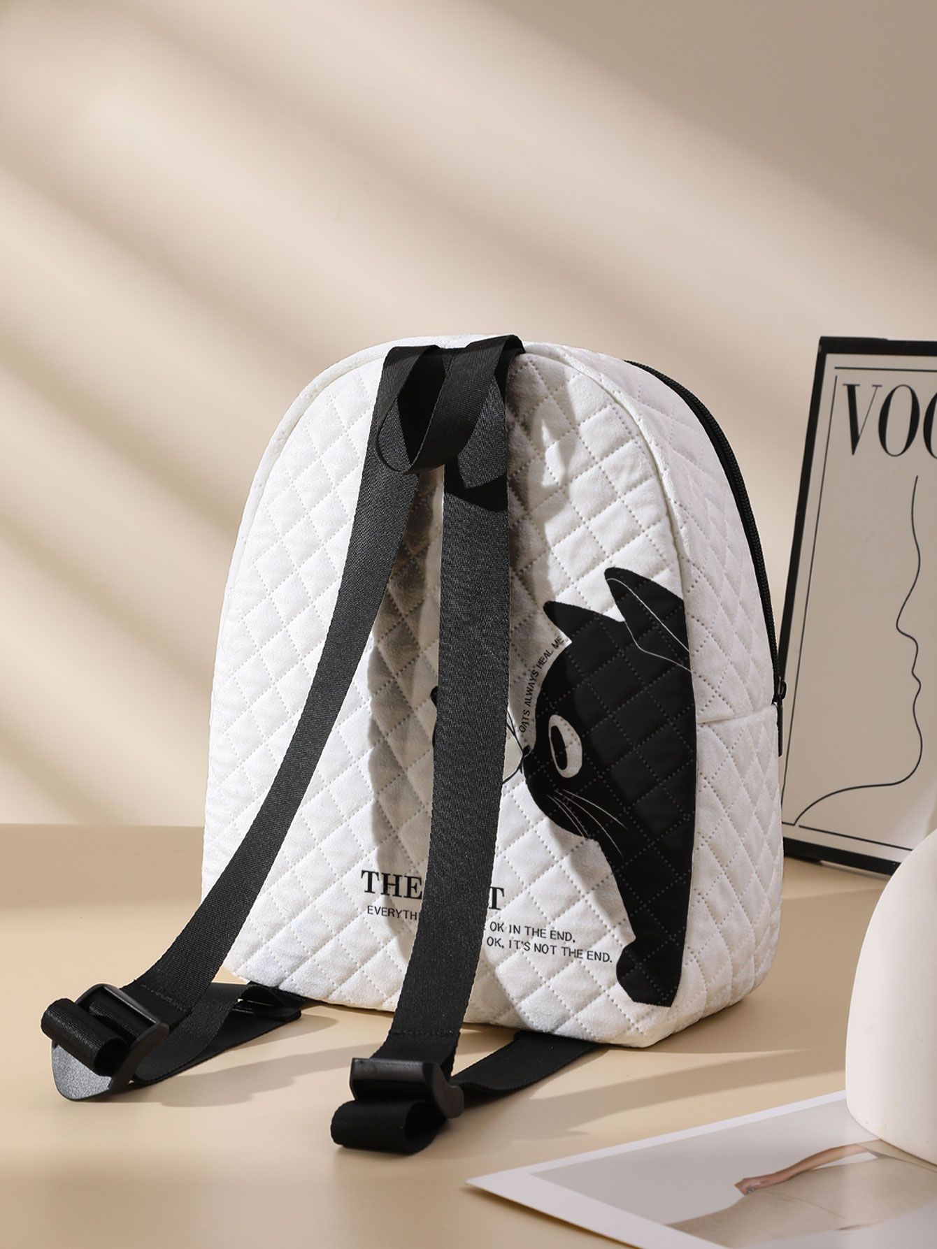 กระเป๋าเป้สะพายหลังแบบควิลท์พิ - Mini Backpack Purse บทวิจารณ์และราคา