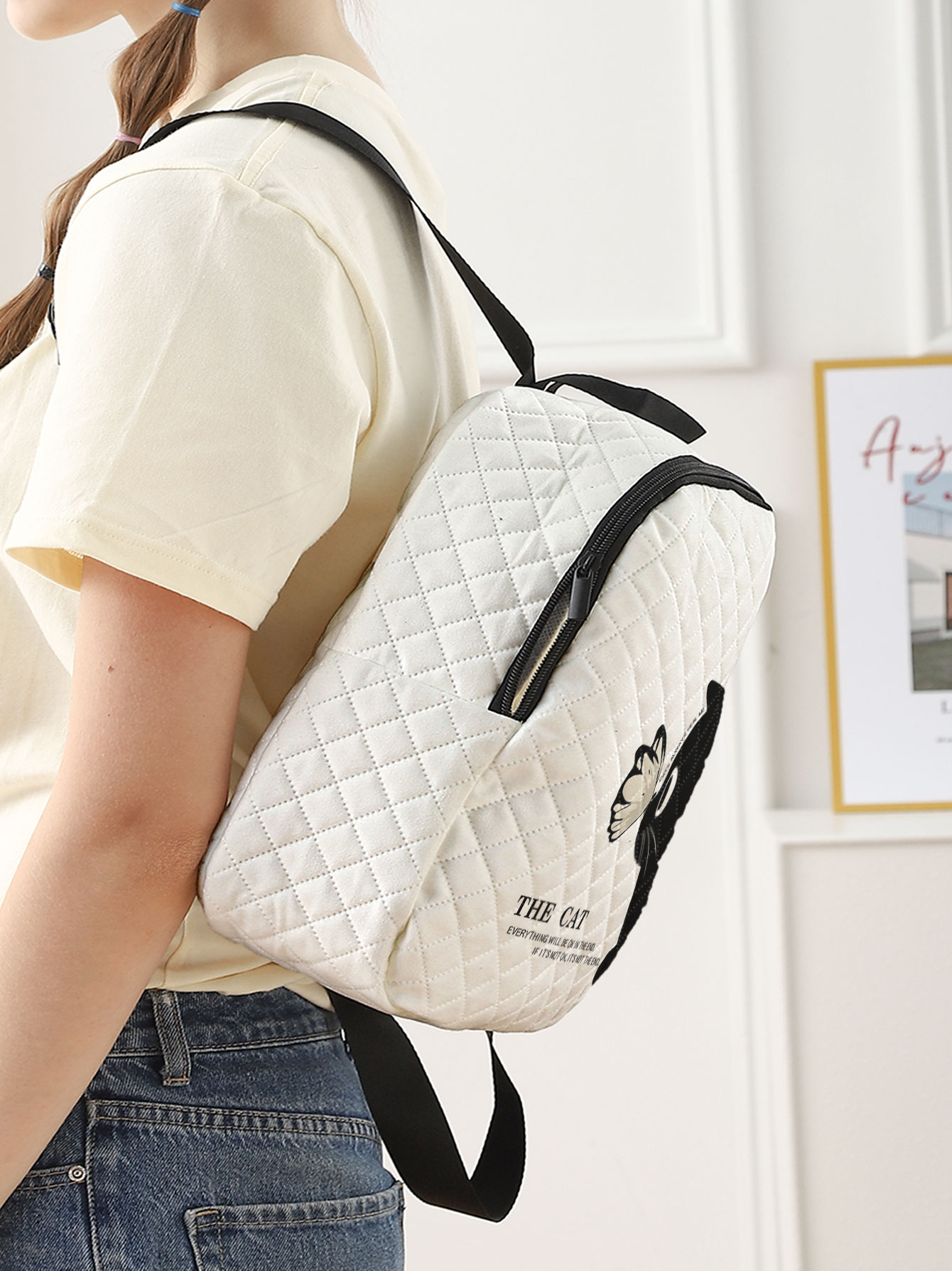 กระเป๋าเป้สะพายหลังแบบควิลท์พิ - Mini Backpack Purse บทวิจารณ์และราคา