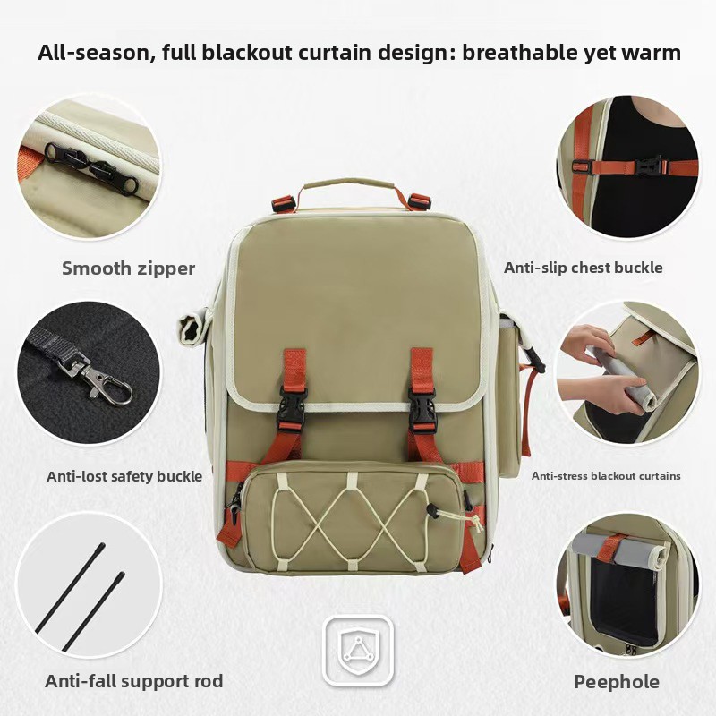 กระเป๋าเป้สะพายหลังสำหรับสัตว์ - Foldable Backpack Small บทวิจารณ์และราคา
